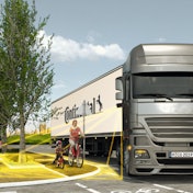 Image illustrating Continental's turn assist system.