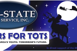 Mid-State Truckers logo for its Truckers for Tots program
