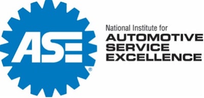 National Institute for Automotive Service Excellence (ASE) logo