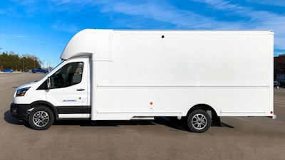 Ford e-transit van