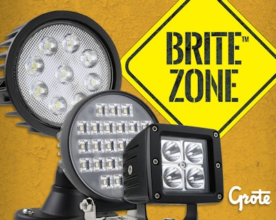 Grote Industries expands its line of BriteZone LED lights.