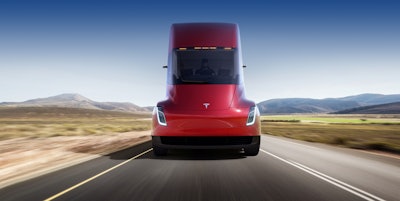 Tesla Semi rendering