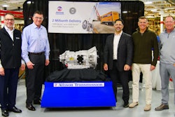 Allison Transmission celebrates milestone delivery with Penske Truck Leasing