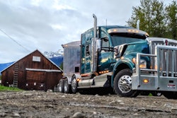 Kenworth Truck on the road