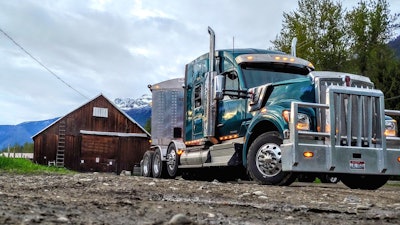 Kenworth Truck on the road