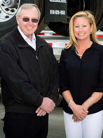 Mark and Leann Wannemacher of Double A Trailer