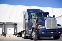 Truck at loading dock