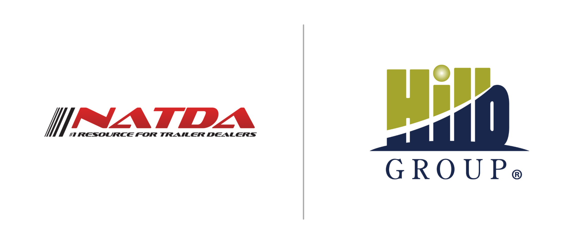 NATDA and Hilb Group logos