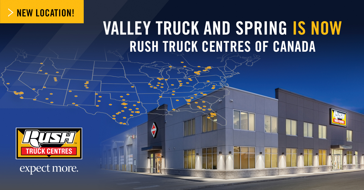 Rush Truck Centres of Canada new location
