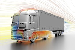 Aerodynamic vehicle simulation using Siemens’ Simcenter STAR CCM+.