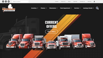 WMI Trucks new website