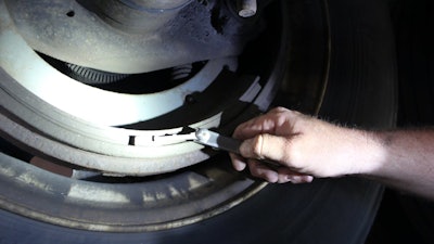 Brake drum inspection