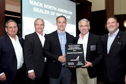 McMahon Truck Centers wins Mack dealer of the year honor