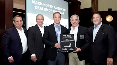 McMahon Truck Centers wins Mack dealer of the year honor