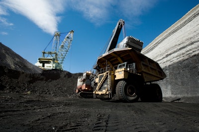 CAT 797 coal haul truck
