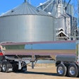 New East Manufacturing round bottom trailer
