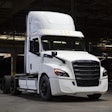 Freightliner eCascadia truck