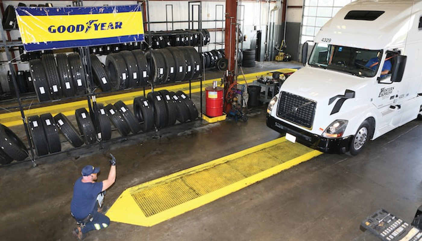 Goodyear service bay