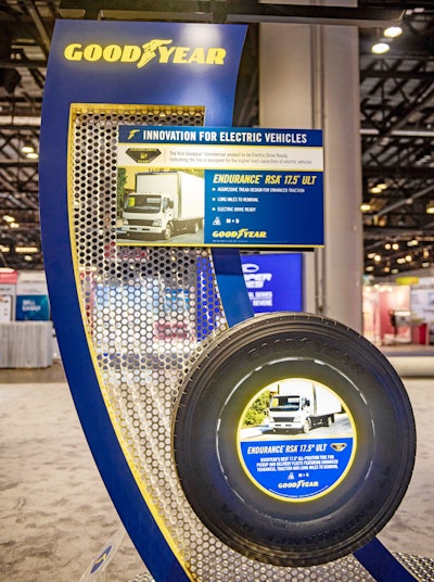 Goodyear Endurance RSA ULT tire display