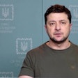 Ukrainian president Zelenskyy speaks
