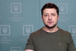 Ukrainian president Zelenskyy speaks
