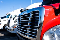 Used trucks on lot