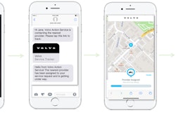 Volvo service tracking application