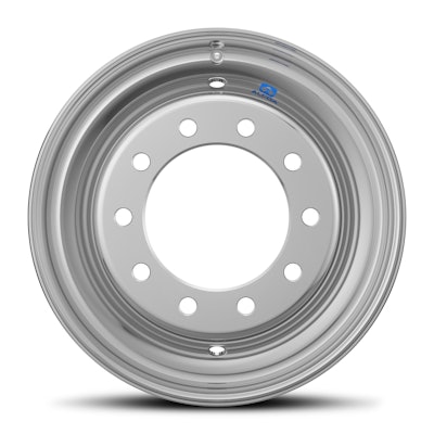 At 36 pounds and a 7,400 pound load rating, the Alcoa ULT36x 22.5” x 8.25” wheel is three pounds lighter than its predecessor.