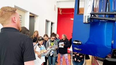 Girl scouts visit Rihm Kenworth