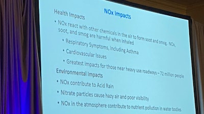 EPA list of NOx impacts