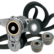 Dayco’s exclusive 2-piece tensioner engineered with an outer and inner tensioner