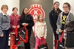 Girl scouts visit Rihm Kenworth