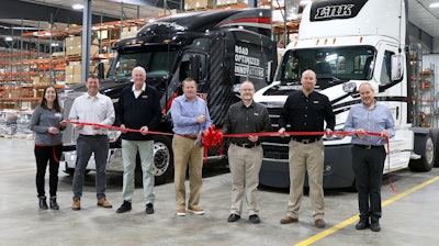 Link Mfg ribbon cutting