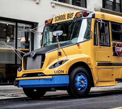 Lion electric school bus