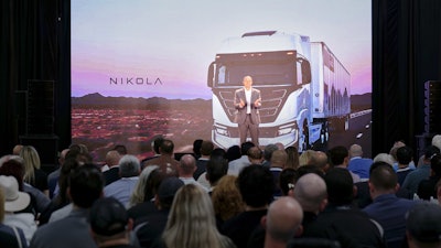 Nikola CEO Mark Russell at the April 27th Coolidge Event