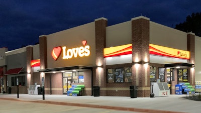 Love's facility in Pageland, S.C.