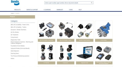 B2Bendix.com product page