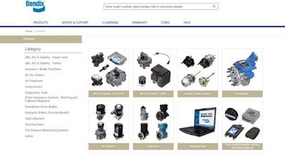 B2Bendix.com product page