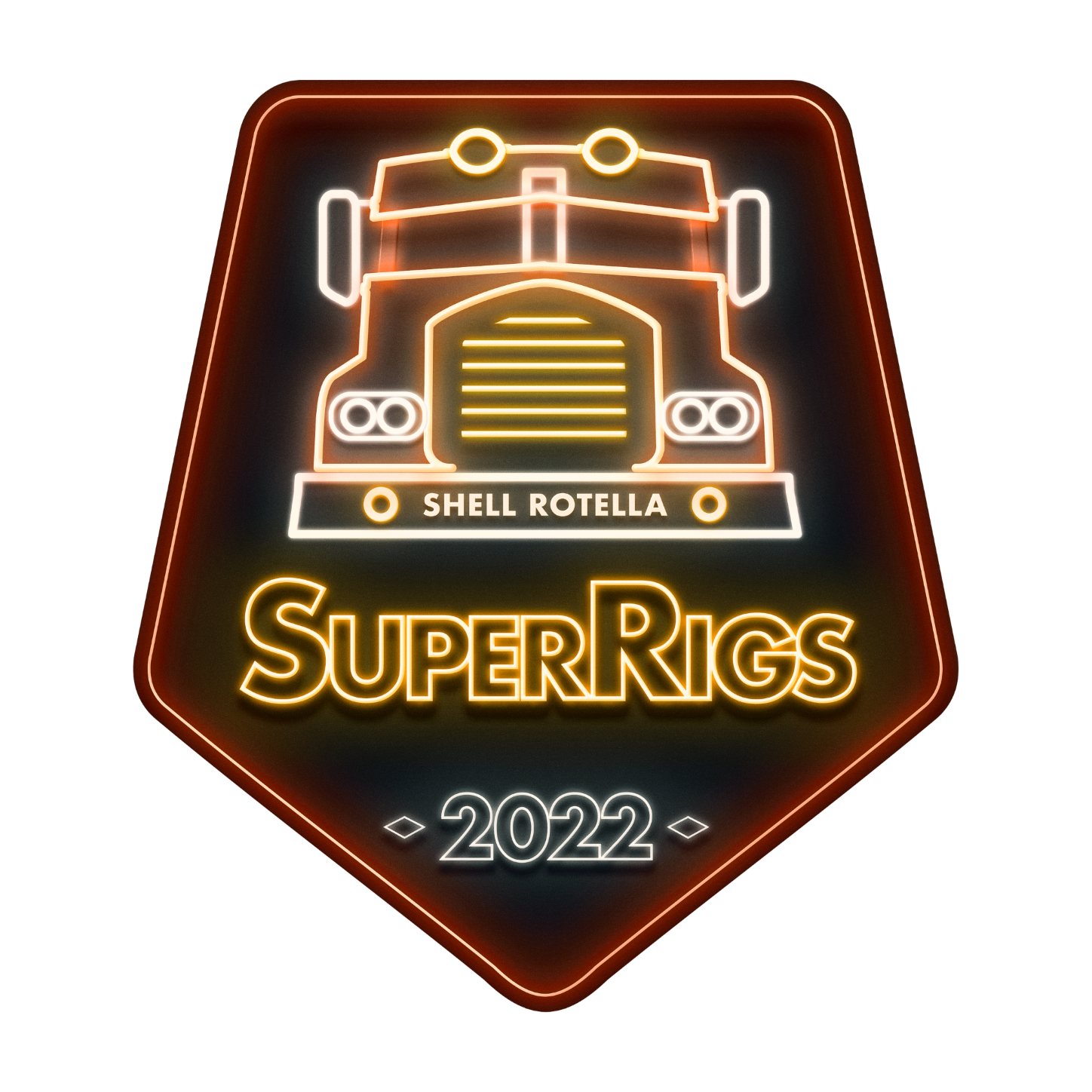 2022 Shell Rotella SuperRigs logo