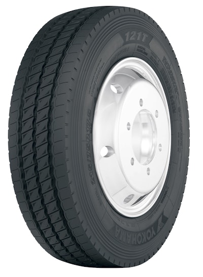 Yokohama Tire's 121T trailer tire.