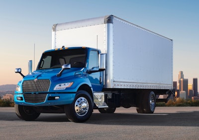 Navistar electric eMV truck