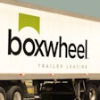 Boxwheel Trailer Leasing logo on trailer