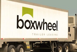 Boxwheel Trailer Leasing logo on trailer