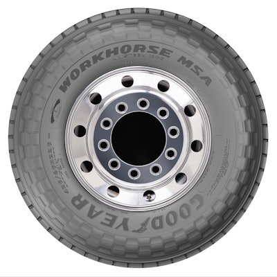 Goodyear announces two new sizes to the hardworking Workhorse MSA tire line.