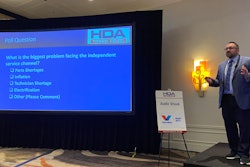 Jamie Irvine at HDATP meeting