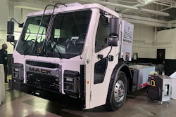 Mack LR electric refuse truck