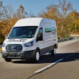 Penske's electric Ford E-Transit vans will first roll out in California before making their way at other Penske locations across the U.S.