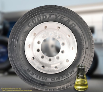 Goodyear soybean-oil developed tires