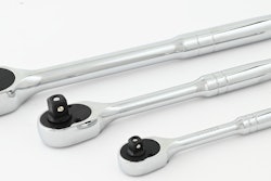 New Dynamic ratchet set available in 1/4, 3/8 or 1/2 in., drive sizes with 5-, 7- and 10-in., lengths, respectively