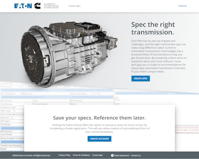 Eaton transmission calculator